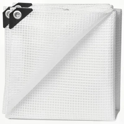 Produktbild von Outsunny Abdeckplane wasserdicht 4x6 m 140g/m² Gewebeplane mit verstärkten Ösen