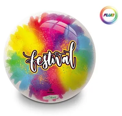 Zdjęcie produktu dla Piłka dziecięca Mondo Bioball Festival Fluo 230 mm