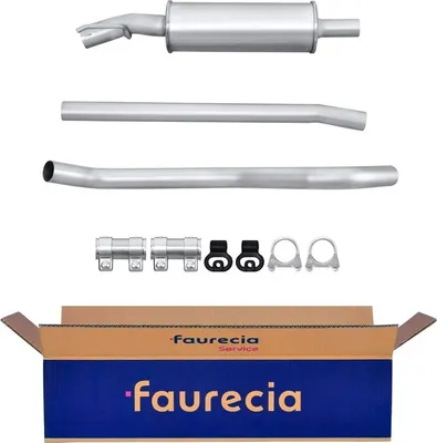 Produktbild von HELLA 8LB 366 021-211 Vorschalldämpfer Schalldämpfer für OPEL Corsa D Schrägheck (S07) Corsa D Kastenwagen (S07) für VAUXHALL Corsa Mk III Schrägheck