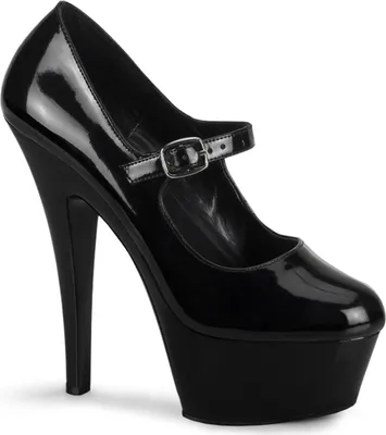 Produktbild von KISS-280 Damen Pumps von Pleaser, Schwarz EU 38, US 8