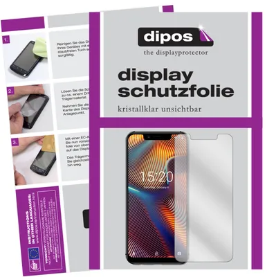 Produktbild von 6x Schutzfolie für Umidigi A3 Pro (2018) klar Displayschutzfolie Folie Display