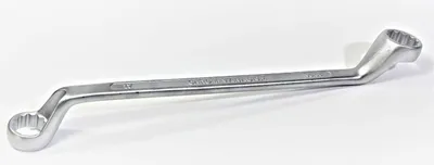 Produktbild von SALTUS Doppelringschlüssel 17 + 19 mm gekröpft Ringschlüssel Schraubenschlüssel