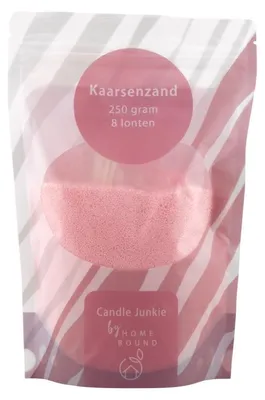Produktbild von HomeBound Kerzenpulver 250 g mit 8 Dochten Rosa