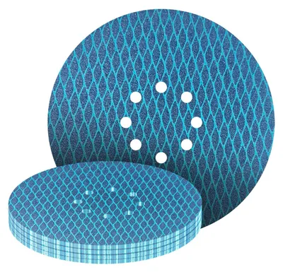 Productafbeelding van 15 stuks 225mm klittenband schuurpapier, excentrische schuurschijven, 8 gaats korrel 60