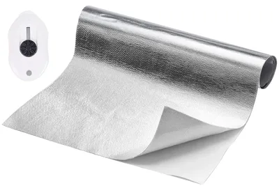 Zdjęcie produktu dla Mata termoizolacyjna, folia termoizolacyjna, 60 x 400 cm, do użytku w ogrodzie i podczas campingów