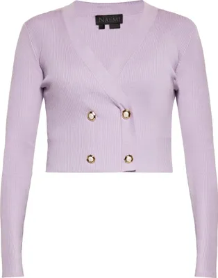 Produktbild von NAEMI damen strickjacke - lavendel, S