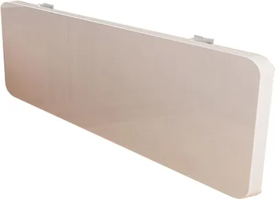 Image de Table murale pliante - Bureau rabattable - Gain de place - Bureau mural - 80x25 cm - Blanc