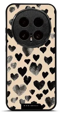 Produktbild von Handyhülle für Honor Magic8 Pro, Mobiwear Glossy Case, Beige Liebe