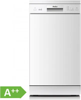 Produktbild von Amica Geschirrspüler,  GSP 14746 W - Stand-Geschirrspüler, 45cm, unterbaufähig, weiß, Energielasse