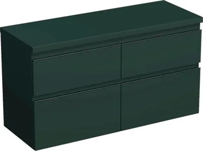 Obrázek produktu pro Koupelnová skříňka pod umyvadlo Jungborn TRENTA šalvějově zelená matná 116,7 x 64,6 x 44,5 cm