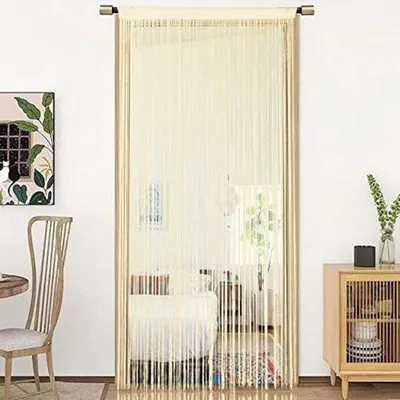 Produktbild von Fliegengitter Türvorhang 90x245 cm Natürlich
