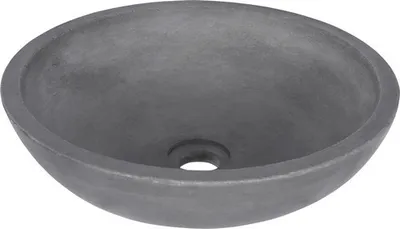 Produktbild von Differnz Aufsatzwaschbecken Hura L 28 cm Beton grau