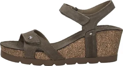 Image de Panama Jack Julia  Sandalen Hak - Taupe - Maat 38