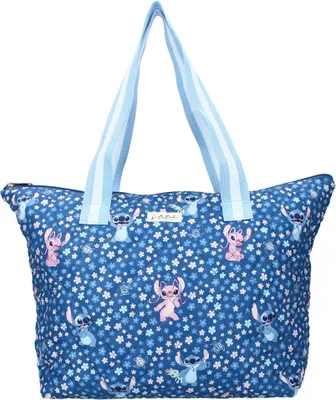 Immagine prodotto di Torebka Lilo & Stitch z Kwiatowym Wzorem, Licencjonowana 32x48x14 cm