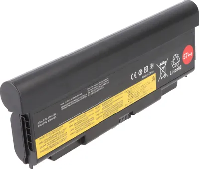 Produktbild von Akku passend für Lenovo ThinkPad T440p, T540p, 57++, Li-ion, 11,1V, 7800mAh, 87Wh