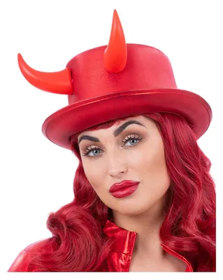 Produktbild von Fever - "Deluxe" Zylinderhut für Herren/Damen Uni SM937 (Einheitsgröße) (Rot)