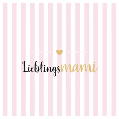 Produktbild von Servietten Lieblingsmami