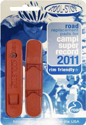 Produktbild von Kool-Stop Bremsgummi Road -Campa SR-, R15 salmon