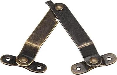 Produktbild von Klappbare Scharniere für Möbel, 67x32mm, 4er-Set, Edelstahl