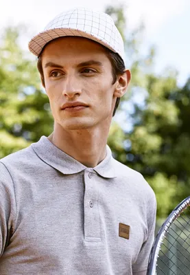 Obrázek produktu pro Flexfit Squareline Baseball Cap L/XL weiß/dunkelblau