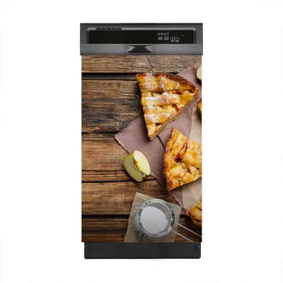 Produktbild von Aufkleber sticker 45x70 cm Dekorative folie Spülmaschine - Apfelkuchen Kuchen