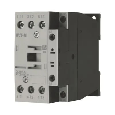 Obrázek produktu pro Eaton DILM17-10(230V50/60HZ), Stykač, Černá, Bílá, IP00, 56 mm, 85 mm