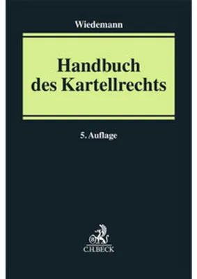Image de Handbuch des Kartellrechts