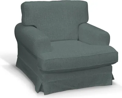Produktbild von Dekoria Bezug für Ekeskog Sessel, grau- blau, Bezug für Ekeskog Sessel