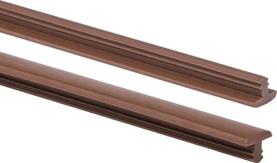 Obrázek produktu pro QUEST Protiskluzový schodišťový profil PVC 4,5 mm, 25m drážkovaný, bronz