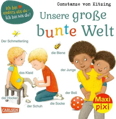 Image de VERLAG: CARLSEN Maxi Pixi 388: Unsere große bunte Welt