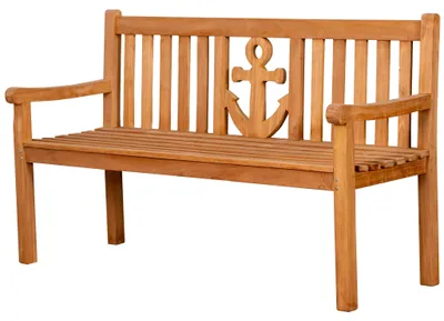 Produktbild von deVries Teakholz Sitzbank Woodie Ankerplatz 150 cm