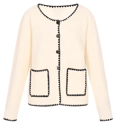 Produktbild von MALUBA Damen Cardigan - Weiß, XS/S