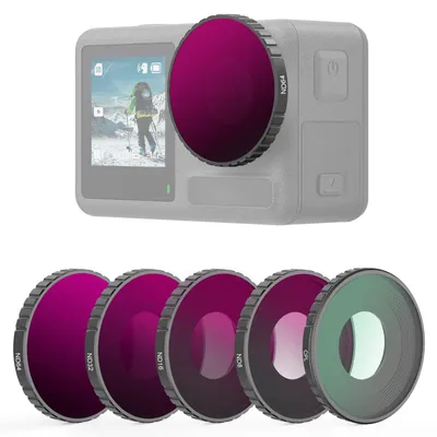 Productafbeelding van ND filter set - CPL ND8 Nd16 Nd32 Nd64 - Set van 5 - Aluminium frame