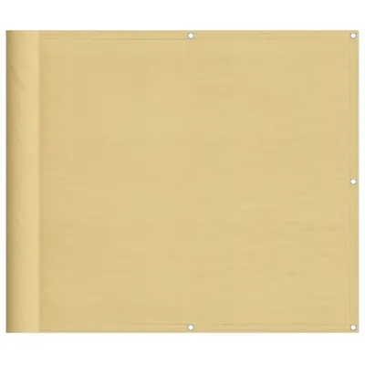Obrázek produktu pro Balkonová zástěna písková 90 x 1 000 cm 100% polyester oxford