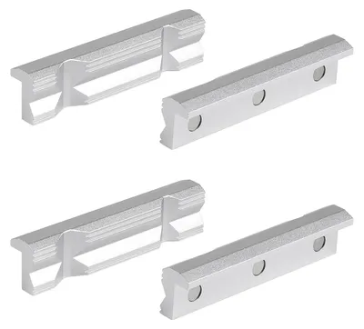 Productafbeelding van Aluminium Beschermklemmen voor Bankhamer, 125 mm