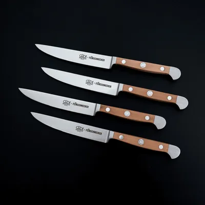 Produktbild von Güde x Der Feinschmecker Steakmesser, 4er-Set.