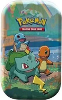 Obrázok produktu pre Pokemon Celebrations Mini Tins: Kanto Starters Tin