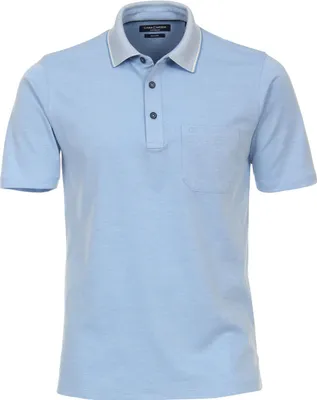 Produktbild von Casa Moda Kurzarm-Poloshirt hellblau