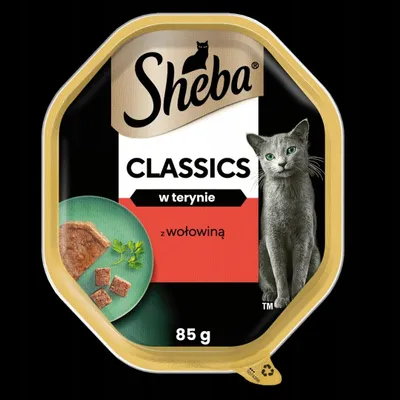 Obrázok produktu pre Krmivo pre mačky Sheba s hovädzím paštétou, 85 g