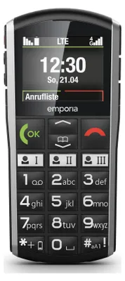Productafbeelding van Emporia emporiaSIMPLICITY (V27), LTE/4G, (V3), mobiele telefoon met grote knoppen, zwart