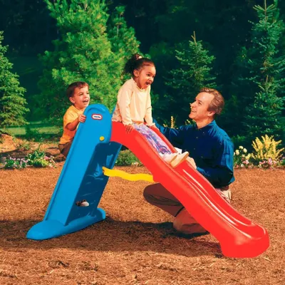 Obrázok produktu pre Little Tikes Easy Store Large Slide Primary, 2 rok / roky, 5 rok / roky, 9,8 kg, Modrá, Červená