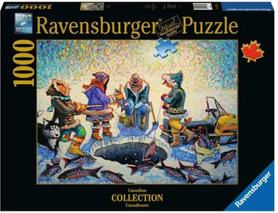 Immagine prodotto di Puzzle RAV 1000 Pesca sul ghiaccio 16831