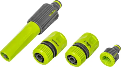 Produktbild von Schlauchkupplung Reparator Schlauchverbinder Hahnanschluß 1/2" 3/4" 1" Bradas 25. Sprühset 1/2"