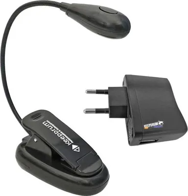 Produktbild von keepdrum Notenpultleuchte LED-Lampe mit Netzteil