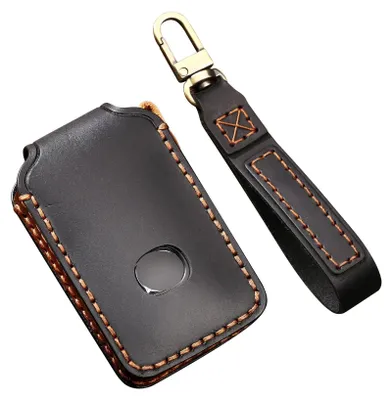 Imagen del producto de Funda para llavero de coche, compatible con Mazda - Funda protectora de cuero