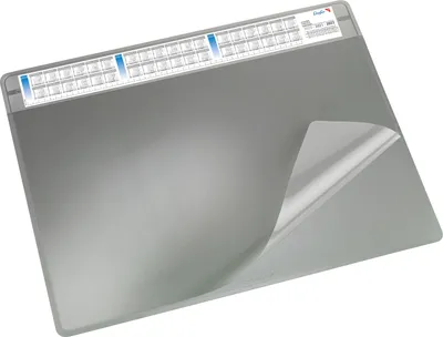 Produktbild von Läufer Schreibunterlage Durella Soft 47653 50x65cm grau