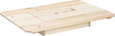 Obrázek produktu pro Dřevěný stůl z pivní bedny - praktická stolová deska - 79 x 57,5 x 10,5 cm