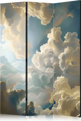 Immagine prodotto di Schermo monofacciale Paesaggi 135x172 cm 3 parti grigio