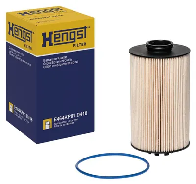Productafbeelding van Brandstofffilter HENGST FILTER E464KP01 D418 voor MAN TGS II