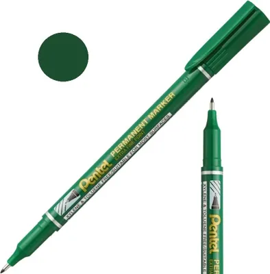Produktbild von FOLIOS WASSERFEST Permanentmarker CD/DVD dünn 1,6 mm Pentel GRÜN